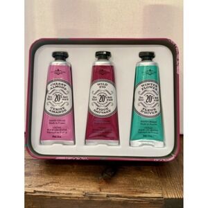 La Chatelaine Hand Cream Gift Set Tin 3 Pack 20 Percent Shea Butter New